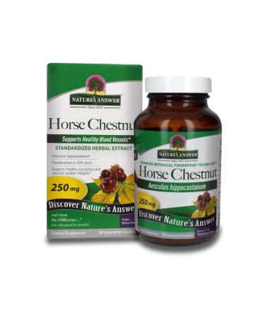 Nature's Answer Horse Chestnut 250 mg 90 Vegetarian Capsules