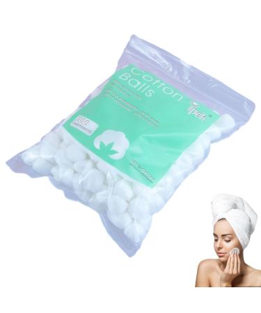 Small Cotton Balls - Soft Cotton Wool - Multipurpose Makeup Remover Absorbent for Makeup Remover Skin Cleaner Makeup Cleaning Household Needs Hondony 2. About 200 Grains (About 0.5 Grams)