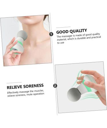 Goohochy Portable Fascia Massage Device - Mini Percussion Muscle Massager Tool (11.5x7.5cm) - Optimal Relief Anytime Anywhere - Buy Online on GoSupps.com