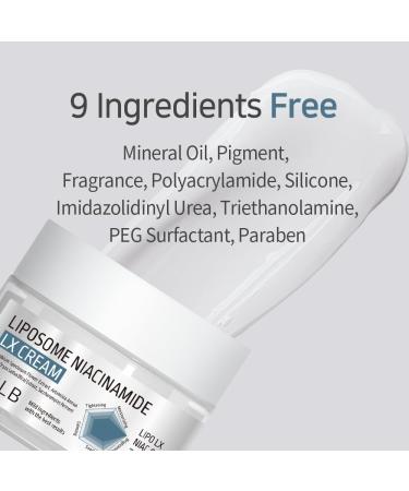 APLB Liposome Niacinamide LX Cream | LIPO LX NIAC CEN 33.5% 1.86 FL.OZ/Korean Skincare Efficient absorption Long lasting hydration Revitalize for gentle and improve skin texture - Buy Online on GoSupps.com
