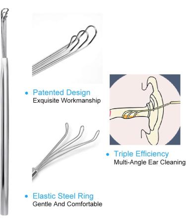 Q-Grips Earwax Remover - Safe Silicone Ear Cleaner with 16 Replacement Tips - Buy Online on GoSupps.com