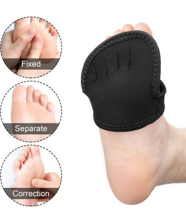 Adjustable Metatarsal Pads for Toe Support - 6pcs Ball of Foot Cushions for Hammer Toe, Claw Toes, Bunions - Men, Women - Buy Online on GoSupps.com