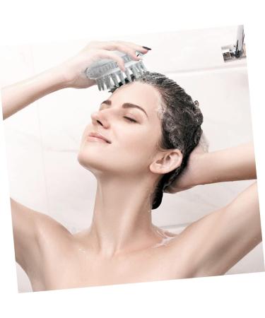 Silicone Shampoo Comb Set | Hair Scalp Massage Brushes for Men | Dual Pack Hair Massage & Cleansing Tools - Buy Online on GoSupps.com