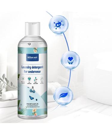 Delicate Laundry Detergent Long-Lasting Lavender Fragrant Underwear Detergent | 300ml Underwear Cleaning Liquid Blood Stain Remover for Lingerie Bath Towels Cashmere Kumprohu - Buy Online on GoSupps.com