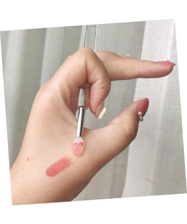 Mipcase 16 Pcs Silicone Lip Brush Set - Portable Lip Makeup Tool with Lid for Perfect Lipstick Application - Buy Online on GoSupps.com