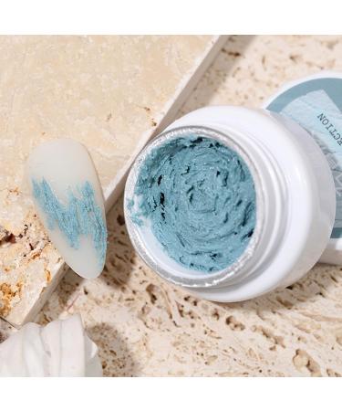 Newest Drawing Gel Nail Art Plaster Effect 3D Sand Texture No Need Top Coat Gel Polish UV Nail Polish Lacquer Varnish - (Color: Pink) - Buy Online on GoSupps.com