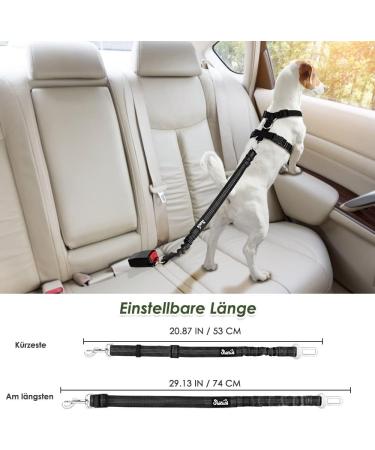 Buy Slowton Dog Harness with Seat Belt for Car - Breathable Latex Puppy Harness Regular Safety for Everyday Sports (Red M) - International Shipping Available - Buy Online on GoSupps.com