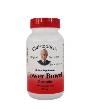 Dr. Christopher's Lower Bowel Formula 100 caps (3 Pack) - Natural Digestive Support - Buy Online on GoSupps.com