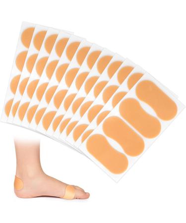 Sibba 12 Sheet Waterproof Moleskin Blister Prevention Patches for Feet - Adhesive Foam Bandages for High Heels - Chafing Prevention Sticker - Buy Online on GoSupps.com