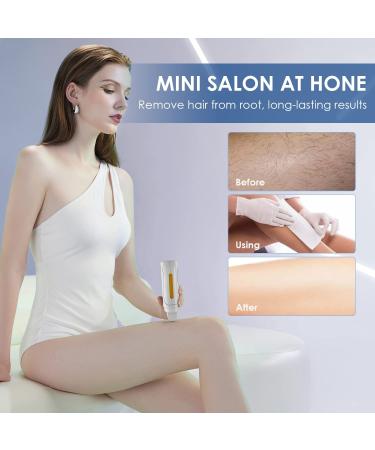 Tiktok Roll on Wax Kit | Waxing Kit for Women | Wax Warmer Kit for Hair Removal | Home Roller Waxing Kit for Larger Areas | Includes 2 Cartridges, 100 Strips, 10 Wax-removing Wipes - Buy Online on GoSupps.com