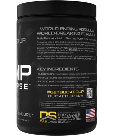 Pump-ocalypse Tropical | Nitric Oxide and L Arginine Supplement with Citrulline Malate GlycerPump | Ultimate N.O. Booster | Lean Muscle Support for Blood Flow Vascularity Hydration and Endurance - Buy Online on GoSupps.com