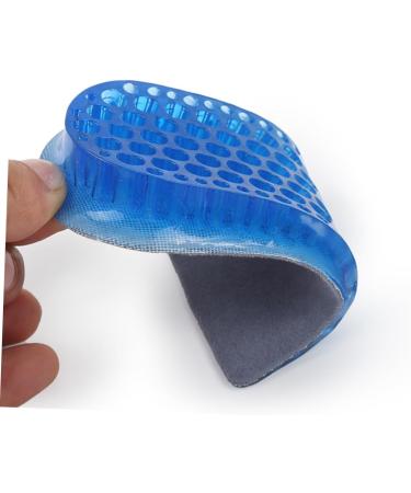 FRCOLOR Invisible Heel Pad - Silicone Height Lift Insoles for Comfortable Shoes | Unisex Honeycomb Shoe Inserts - Buy Online on GoSupps.com