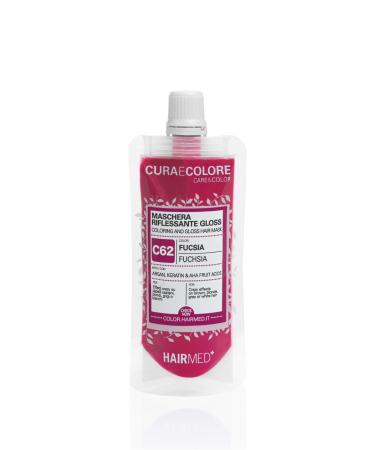 HAIRMED HAIRMED - Care and Color - Reflexive Hair Mask - Ammonia-Free Color Bath - Gloss C62 - Fuchsia - 40 ml