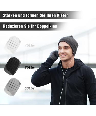 ZAKVOP 6PC Jawline Trainer Set - Jaw Exercise Balls (40LB 50LB 60LB) | Enhance Jawline Definition & Strengthen Jaw Muscles - Buy Online on GoSupps.com