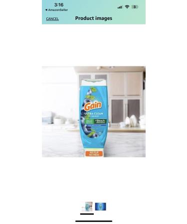 Gain Dishwashing Liquid Dish Soap Honey Berry Hula