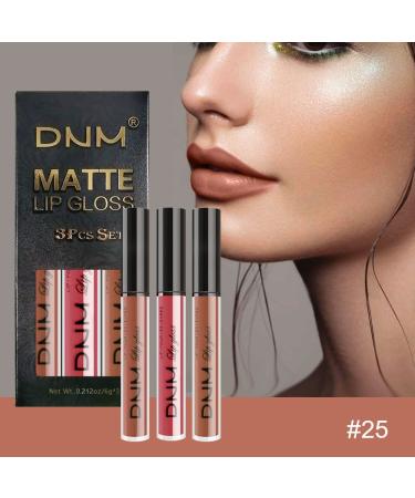 EVPCT 3Pcs Nude Brown Pink Dark Maroon Matte Liquid Lipstick Set for Dark Skin | Long Lasting Waterproof Lip Stain for Black Women | 0.21 Fl Oz (Pack of 3) - Buy Online on GoSupps.com