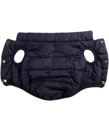 Warm Fleece-Lined Dog Jacket - Windproof Medium Vest for Winter | Joydaog - Soft & Cozy in Blue - Buy Online on GoSupps.com