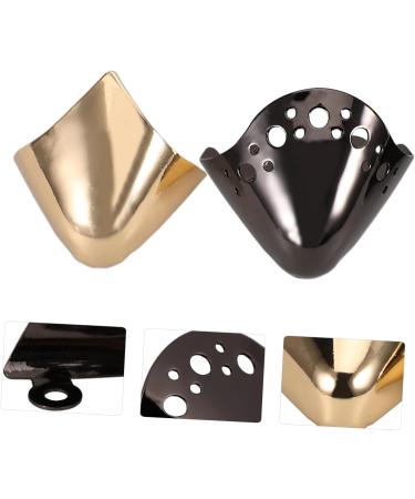 LIFKOME High Heel Shoe Protectors - 2 Pairs Metal Pointed Guards for Toe Caps & Shoe Repair Accessories - Buy Online on GoSupps.com