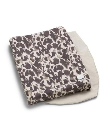 Elodie Details Changing Mat Cover (2 pieces) Universal on 100% Oeko-Tex Cotton 74 x 48 cm - Wild Paris Grey