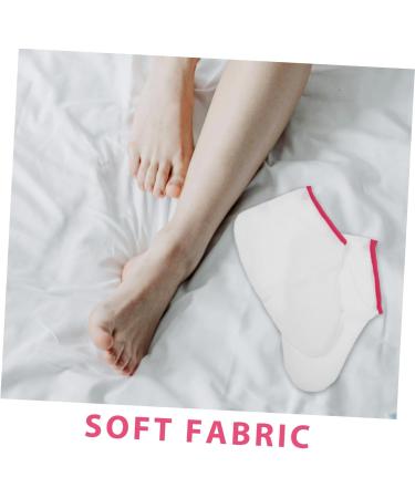 Enveloppements De Cire De Paraffine Pour Spa Housse De Soin pais (blanc Bord Rouge 27 * 19cm) 1 Paire - Buy Online on GoSupps.com