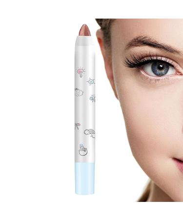 Eye Shadow Sticks Shimmer | Long-Lasting Cream Highlighter Stick | Beauty Make Up Eye Shadow Brightener For Wedding Dating Business Trip Camping Shakven 5