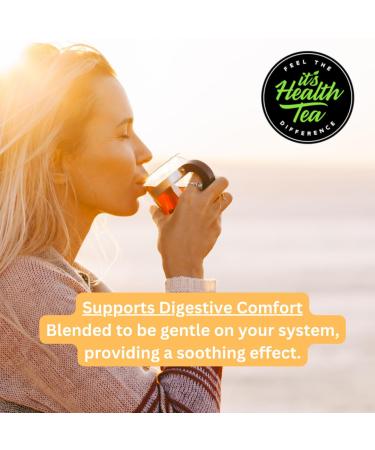 Gentle Detox Cleanse Tea - Natural Herbal Digestive & Colon Health Support - Caffeine-Free Loose Leaf 3oz - International Shipping Available - Buy Online on GoSupps.com