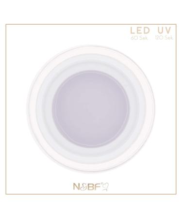 N&BF UV + LED Fiberglass Gel 5ml - Professional High-Quality Thick Viscosity Assembly Gel Stable & Break-Proof - Made in Germany - Buy Online on GoSupps.com