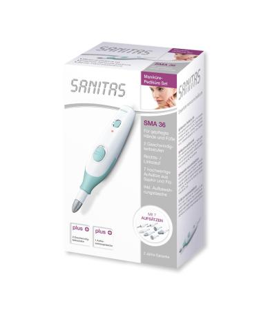 Sanitas SMA 36 manicure/pedicure set for well-groomed hands and feet 7 high-quality attachments