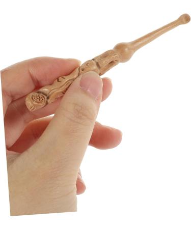 Premium Wood Ear Wax Removal Tool - Earwax Digger & Scoop for Safe Effective Cleaning - Child & Household Use - Buy Online on GoSupps.com