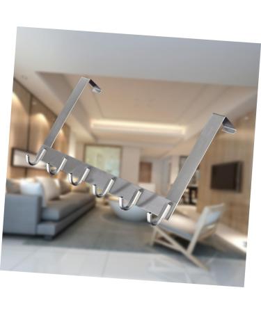 Alipis Stainless Steel Hooks Behind Door Organizer Hooks Coat Hanger Rack Hook up Clothes Hook No Punching - Buy Online on GoSupps.com