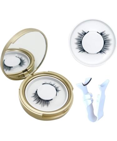 Natural Look Magnetic False Eyelashes Reusable Individual Curl Lashes Kit No Makeup Removal Needed No Glue Easy Apply and Remove at Home (B Model) - Buy Online on GoSupps.com