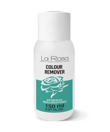 La Rosa LaRosa Acetone-Free Nail Polish Remover 150ml - Acetone-Free Nail Polish Remover - COLOUR REMOVER LIQUID - Gentle and Effective Nail Polish Remover
