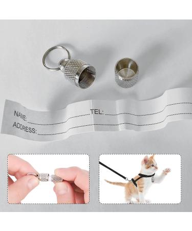Adjustable Cat Harness & Leash Set - Escape-Proof Vest for Small Cats & Rabbits | 2 Pack with Pet ID Tags - Buy Online on GoSupps.com