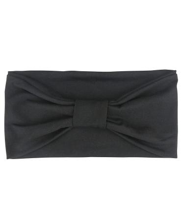 Large Black Wide Headband for Women - Gym, Yoga, Sports Hairband - Set of 2 - Buy Online on GoSupps.com