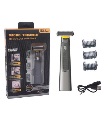 Men's Foil Shavers Hybrid Electric Razor and Beard Trimmer for Men with 4-in-1 Face Stubble Comb and Body Hair Trimmer Kit Razor for Men Rechargeable Wet & Dry Foil Shaver for Men