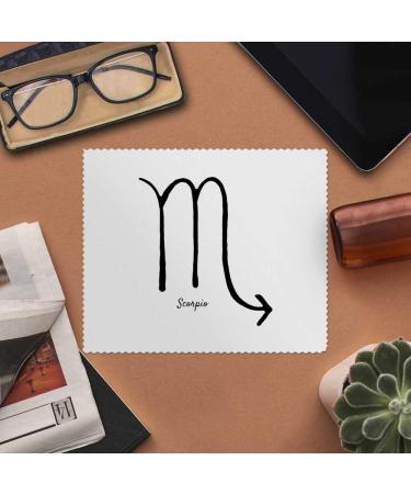 Buy 2 x Scorpio Zodiac Sign Microfiber Cleaning Cloths - Eco-Friendly & Durable | International Shipping - Buy Online on GoSupps.com