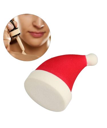Buy Super Soft Makeup Sponges - Christmas Hat Design for Wet & Dry Blending | Best Cosmetic Sponges Online - Buy Online on GoSupps.com