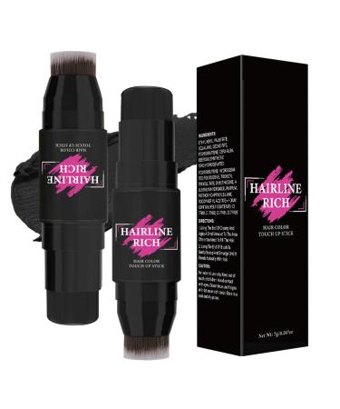 Qutalmi Women's Hair Root Powder Natural Water-Resistant Hair Dye Stick | Face Contour Cream for Thinning Hair Men and Women Daily Use Travel