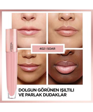 L'Oreal Paris Lip Gloss 402 - I Soar 7 ml - Long-Lasting Shine - Buy Online on GoSupps.com