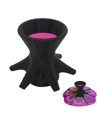 Shared color cast cup mini-7-leg funnel shared cup for pouring out acrylic paint shared art and craft funnel reusable flower pattern-pattern-pattern even painted cup kitchen