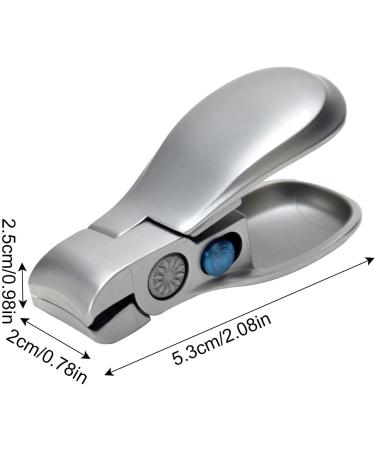 1/3 Opening Nail Clippers - Wide Jaw Nail Cutter for Thick Nails | Sturdy Thick Fingernail Toenail Clippers Cutter for Men Women with Ingrown Nails - Buy Online on GoSupps.com