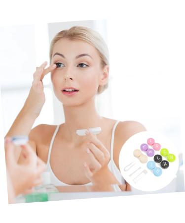 Lalafina Contact Lens Container - 2 Box Storage Holder & Applicator for Travel - Invisible Plastic Case for Contact Lenses - Buy Online on GoSupps.com