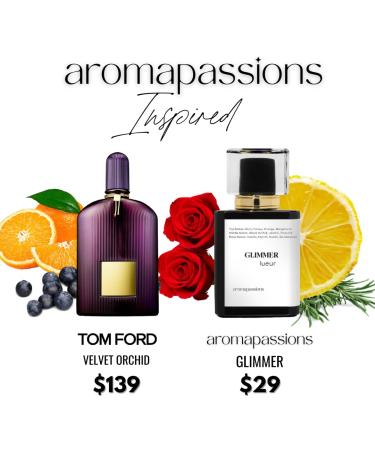 GLIMMER | Inspired by TF VELVET ORCHID | Pheromone Perfume for Women | Extrait De Parfum | Long Lasting Dupe Clone Perfume Cologne | Essential Oil Fragrance | (30 ml / 1 Fl Oz) 1 Fl Oz (Pack of 1) - Buy Online on GoSupps.com