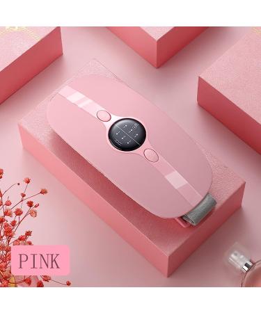 Cordless Menstrual Heating Pad with 3 Heat Levels & Massage Modes - Fast Pain Relief for Women (Pink) - Buy Online on GoSupps.com
