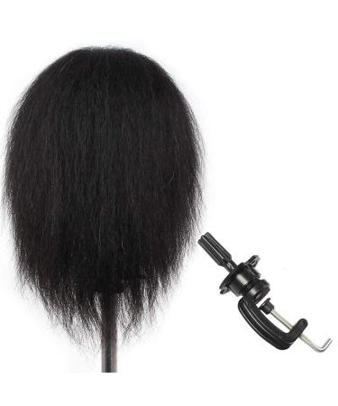 Xtrend 100% Real Hair Exercise Head for Hairdressers | Ideal for Hairstyles & Braids | Includes Table Clamp & Stand - Buy Online on GoSupps.com