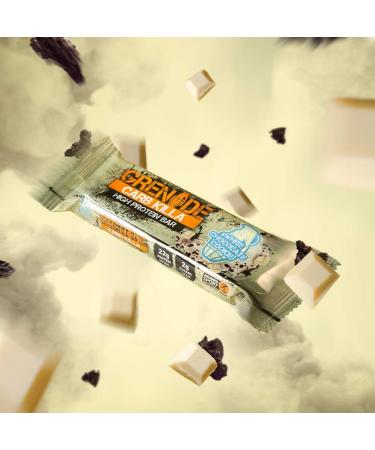 Grenade Carb Killa White Chocolate Cookie Bar 720g (12x60g) - High Protein, Low Carb - Buy Online on GoSupps.com