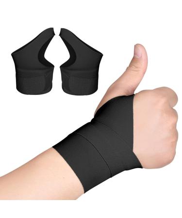 Adjustable Wrist Support Brace - Joint Finger Guard & Portable Training Strap for Fitness | One Pair (Left & Right - Buy Online on GoSupps.com