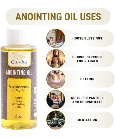 Swanson Christian Products Frankincense & Myrrh Anointing Oil 2 Oz | 100% Pure for Prayers | Shop Internationally - Buy Online on GoSupps.com