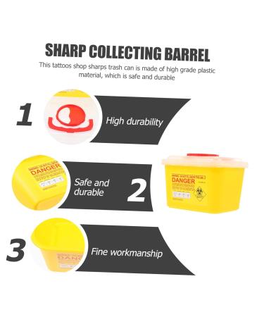 Buy Iwowhero Compact Container Recycling Box for Razor Blades & Cannula - Safe Storage for Broken Blades | International Shipping - Buy Online on GoSupps.com