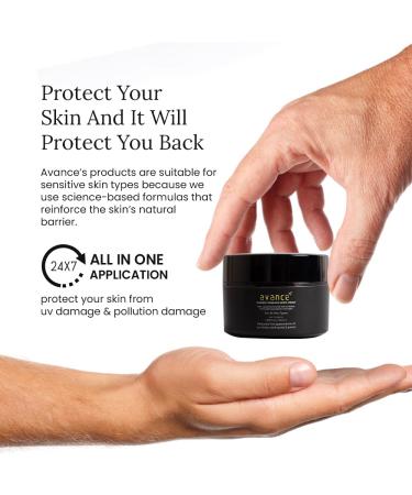 Avance All Natural Multifunctional Age Defying Men s Cream | Pore Tightening Skin Repair & Dark Spot Removal | Glowing Skin for All Skin Types | 50mL - Buy Online on GoSupps.com